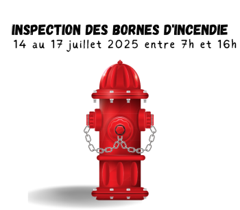 Inspection des bornes d’incendie